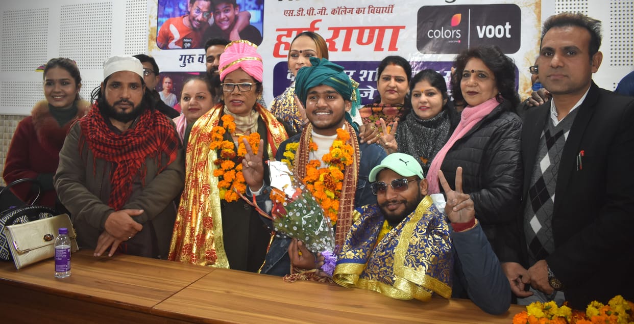 'Hunarbaaz' Harsh became the pride of Panipat, honored on reaching college