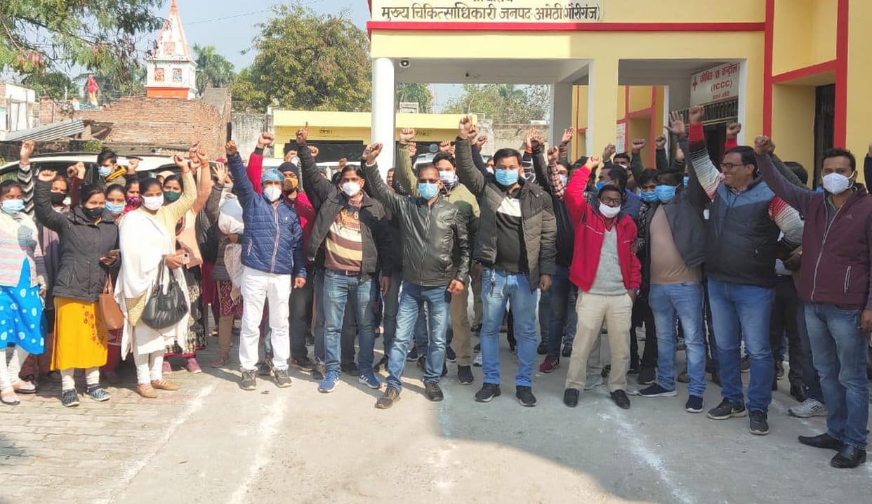 NHM contract workers performed