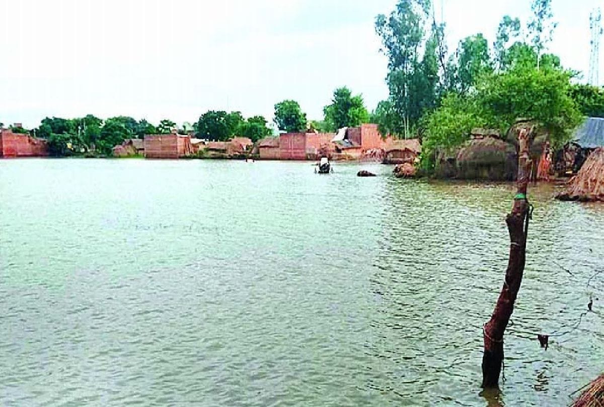 problem of flood has not been resolved yet in Kasganj district
