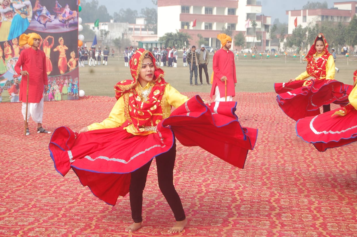 Honoring the martyrs, the Minister of State took the salute of the parade