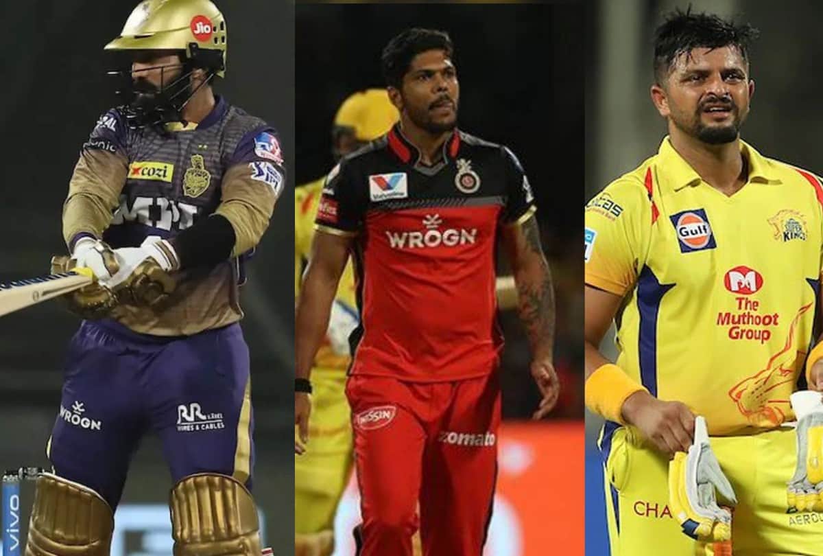 Dinesh Kartik, Umesh Yadav and Suresh Raina may go unsold in ipl 2022 due to two crore base price in mega auction