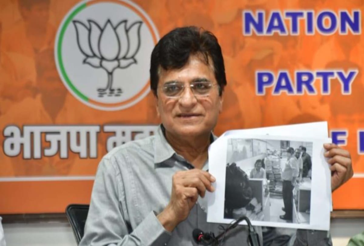 Maharashtra Documents row BJP leader Kirit Somaiya seeks Uddhav Thackeray government apology over notice to secretariat staffer