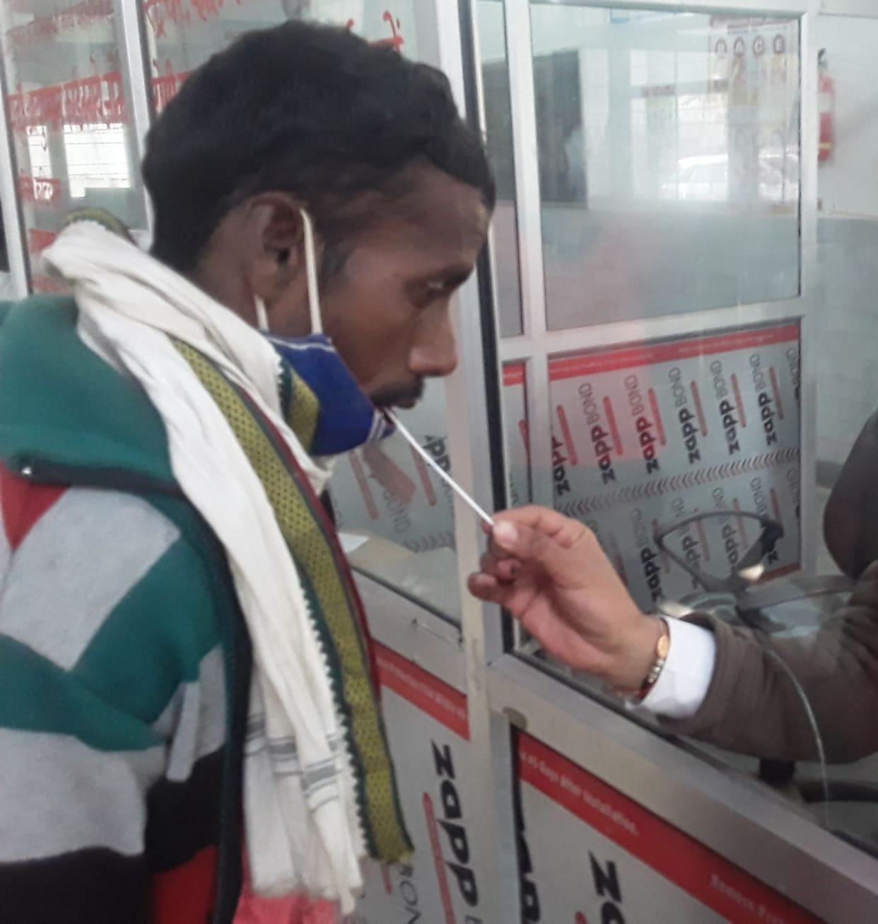 45 infected including bank and health workers in the district