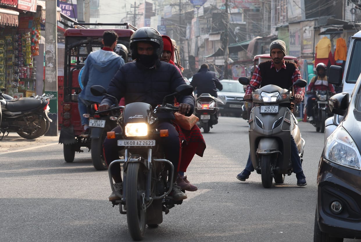 Relief from sunshine, cold winds increased difficulties