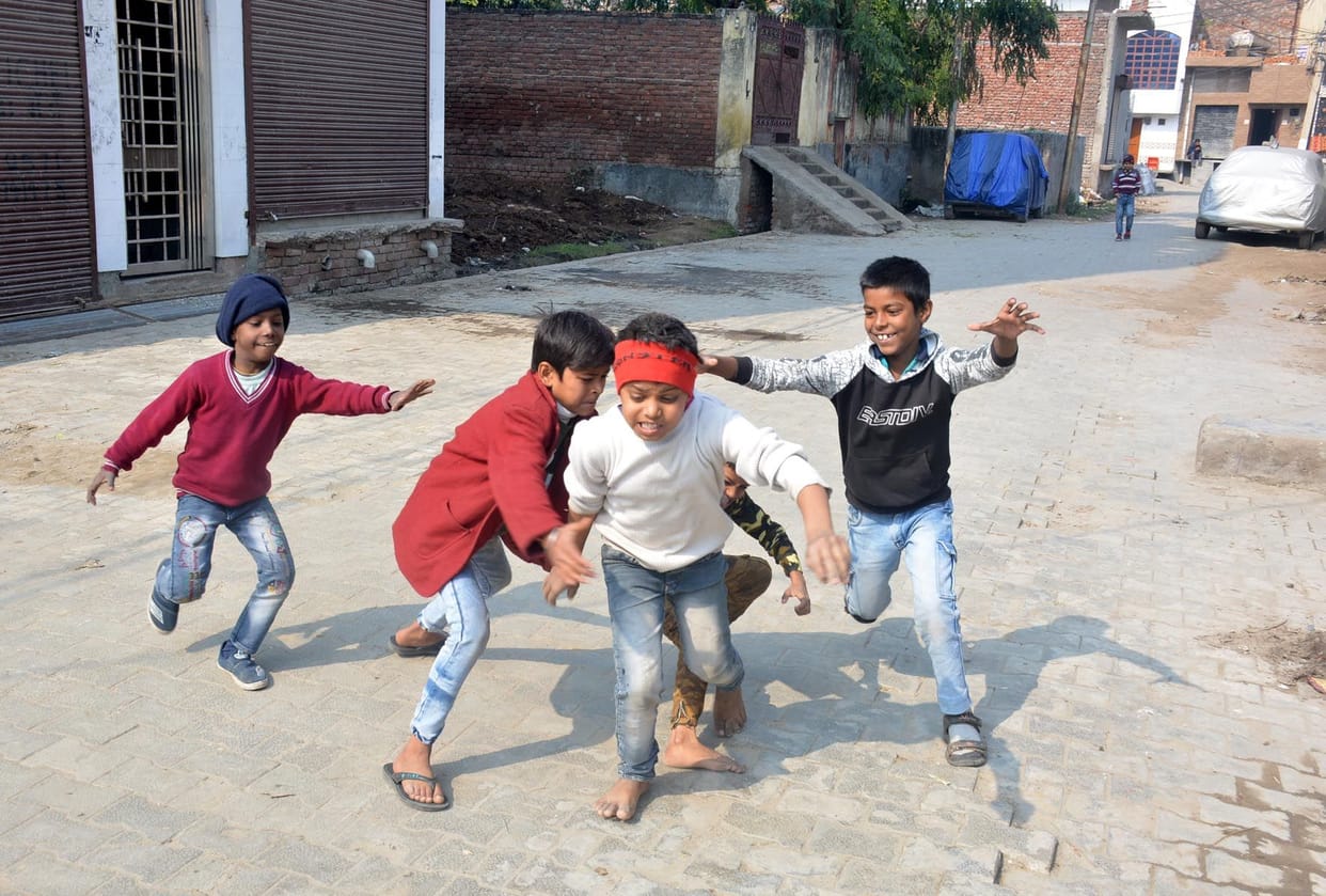 The day started with a temperature of one degree Celsius, relief from the sun