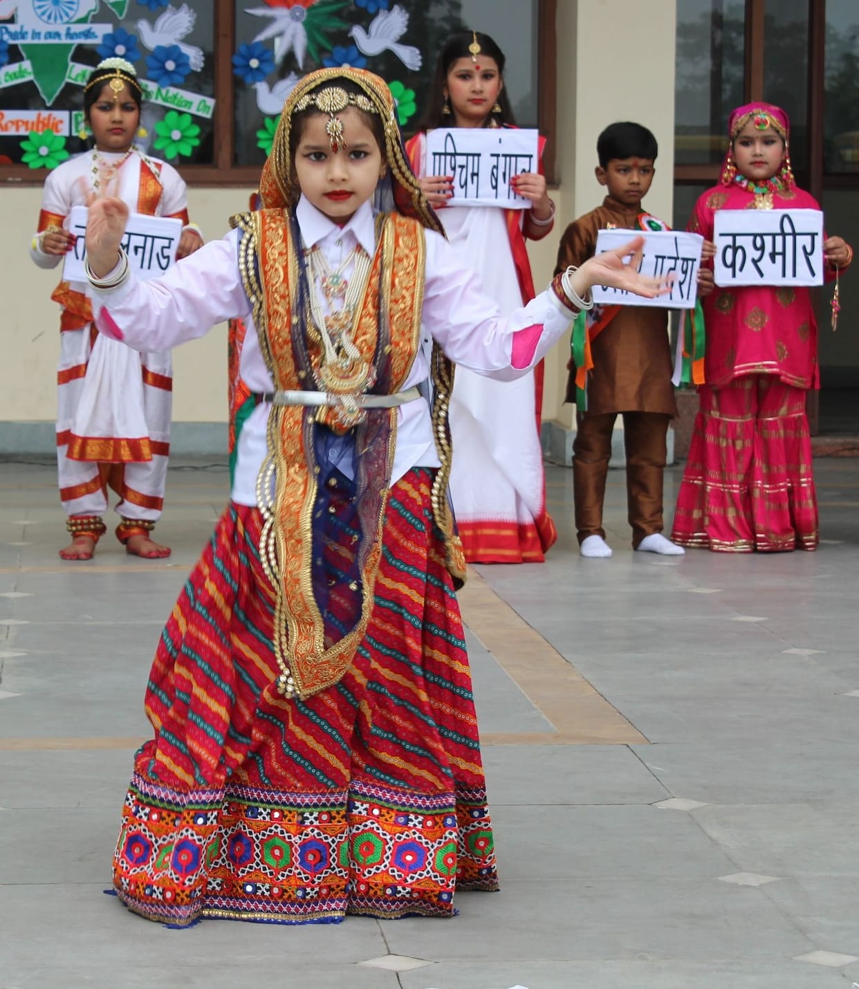 Tricolor hoisted proudly in educational institutions