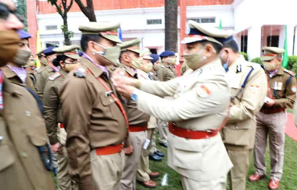 Expressed happiness over being honored by Gairsain Police Station