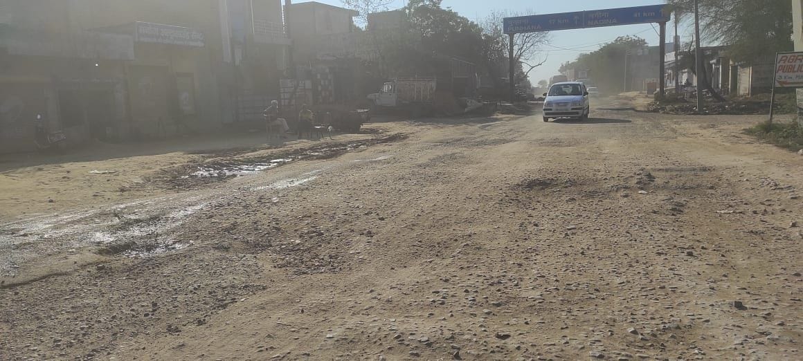 Highway is in bad shape, accidents are happening every day