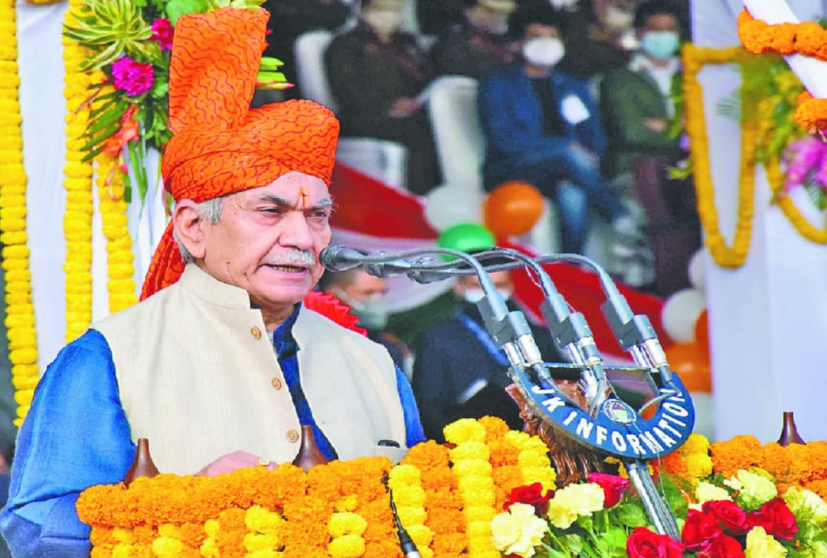Lieutenant Governor Sinha said: Light Metro work will start in Jammu and Srinagar this year, Tawi River Front will start from February on the lines of Sabarmati
