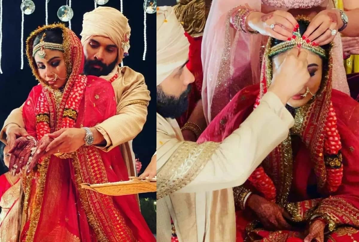 Wedding Pics Mouni Roy and Sooraj Nambiar got married in Bengali customs see wedding album