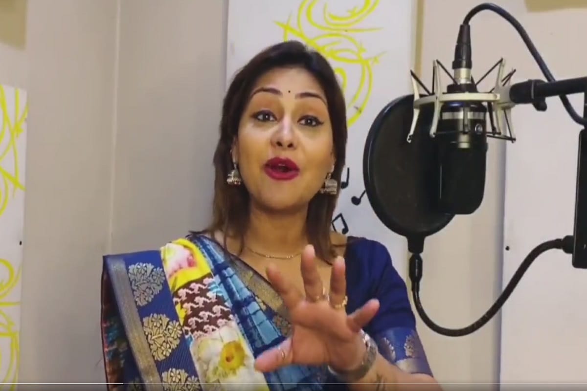 UP Election: Anamika Amber song UP me Baba is going viral on Social Media after Neha Rathore and BJP MP