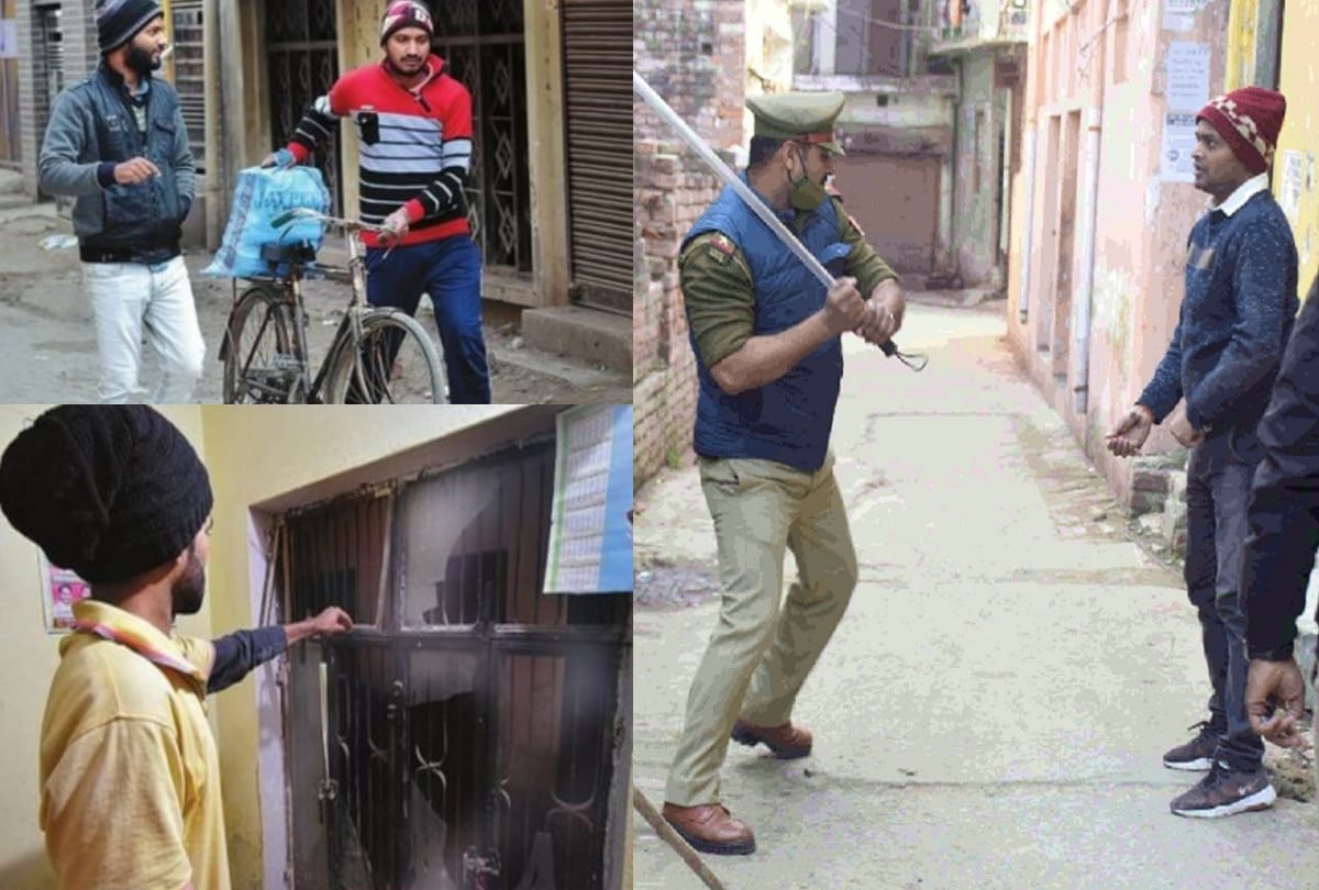 RRB NTPC Controversy: Prayagraj police cruelty on lodge students even after three days students in terror spent night on road