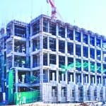 एम्स विजयपुर की निर्माणाधीन बिल्डिंग