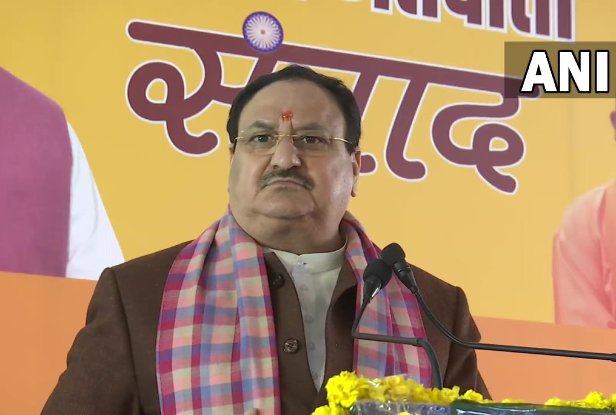 JP nadda said in etawah sp bsp do castes politics BJP worked on Sabka Sath Sabka Vikas Sakba Vishwas 