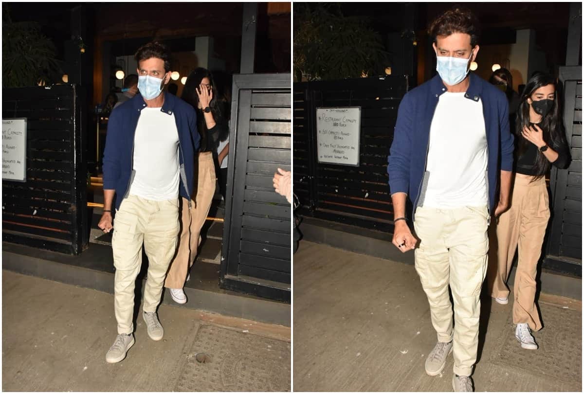 Hritik Roshan: Hrithik Roshan spotted on dinner date holding a mystery girl hand people speculated about dating