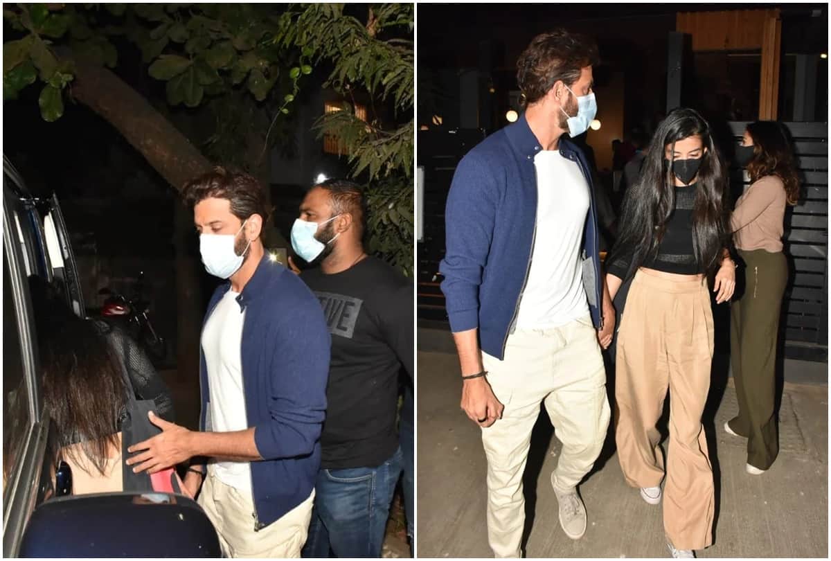 Hritik Roshan: Hrithik Roshan spotted on dinner date holding a mystery girl hand people speculated about dating