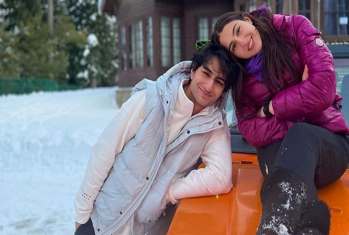 Sara Ali Khan enjoys chilly weather of Kashmir with brother Ibrahim Ali Khan shares vacay pics
