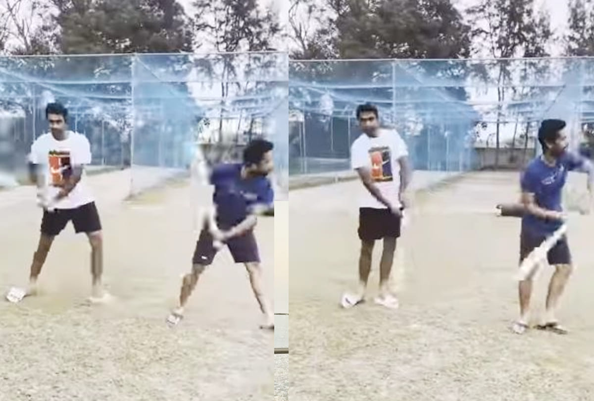 Ravichandran Ashwin Srivalli Dance Video with a twist; Pushpa Movie Allu Arjun Srivalli Dance copy David Warner and her Daughter