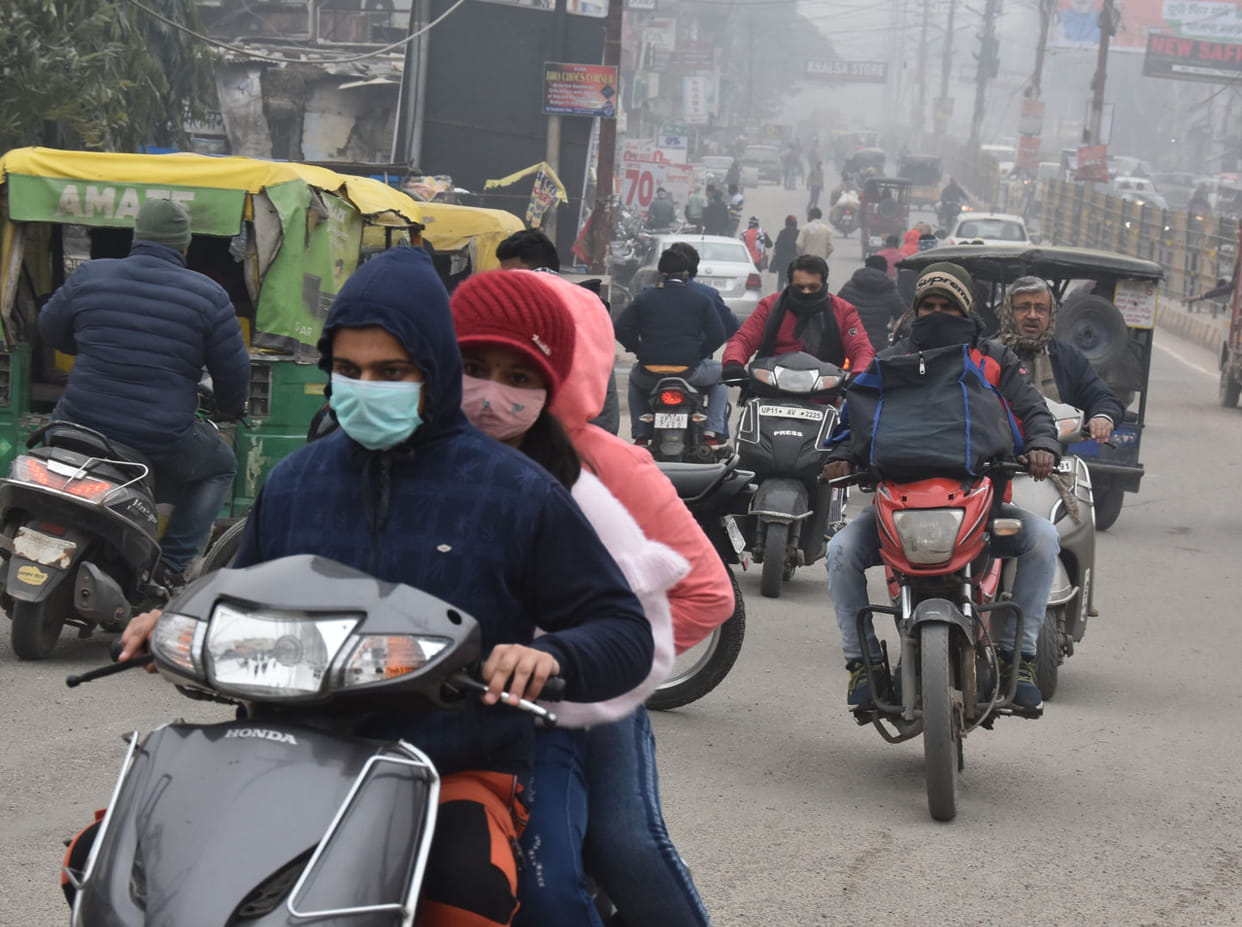 Then the winter season increased, the mercury remained at 4.5 degree celsius
