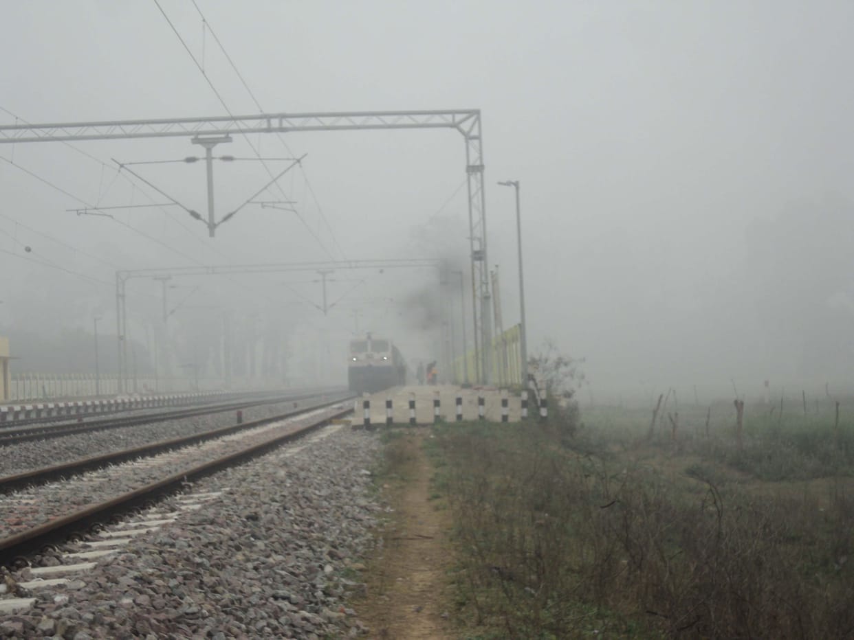 Lahi crop fell due to strong winds, no relief from sunlight