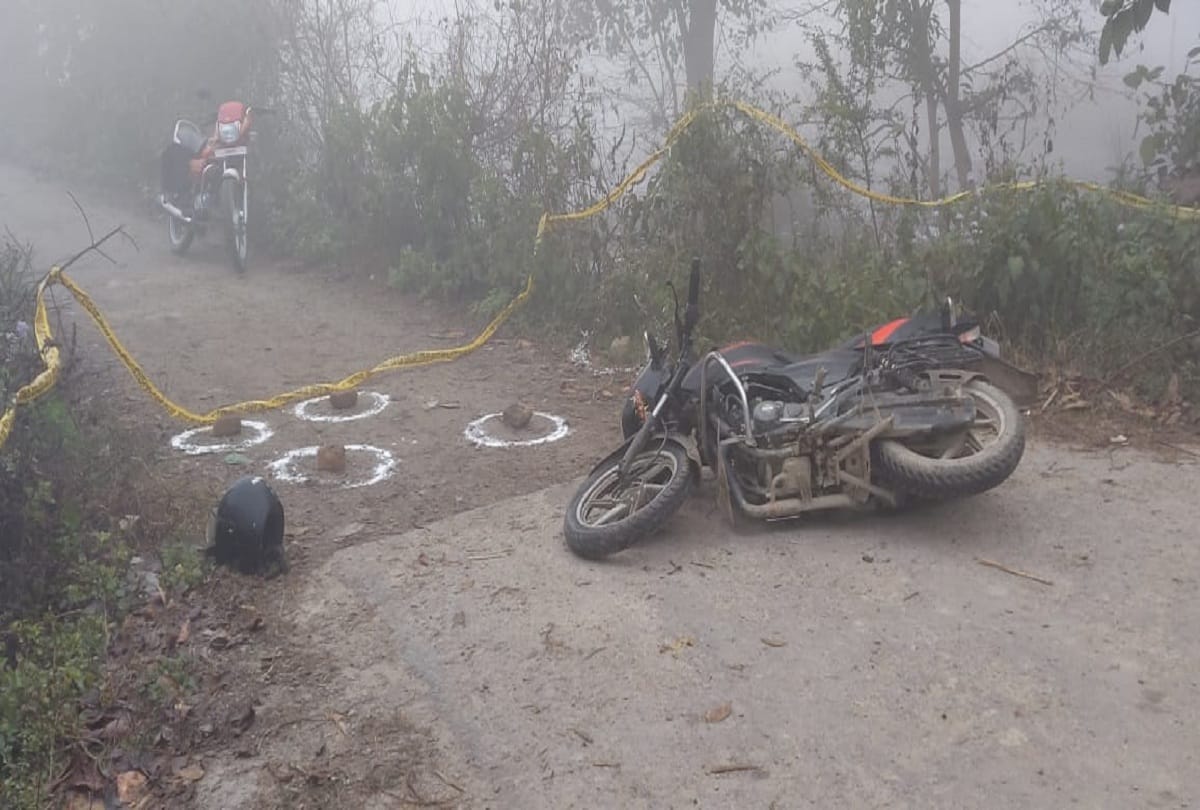 STF and police encounter with 50 thousand prize miscreant in Gonda