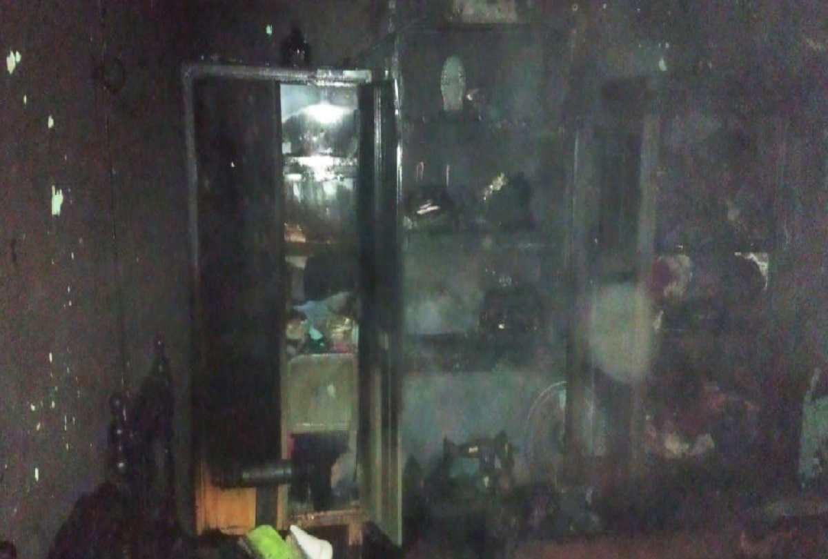 Accident in Mandi: Fire broke out in two storey house, man alive burnt to death