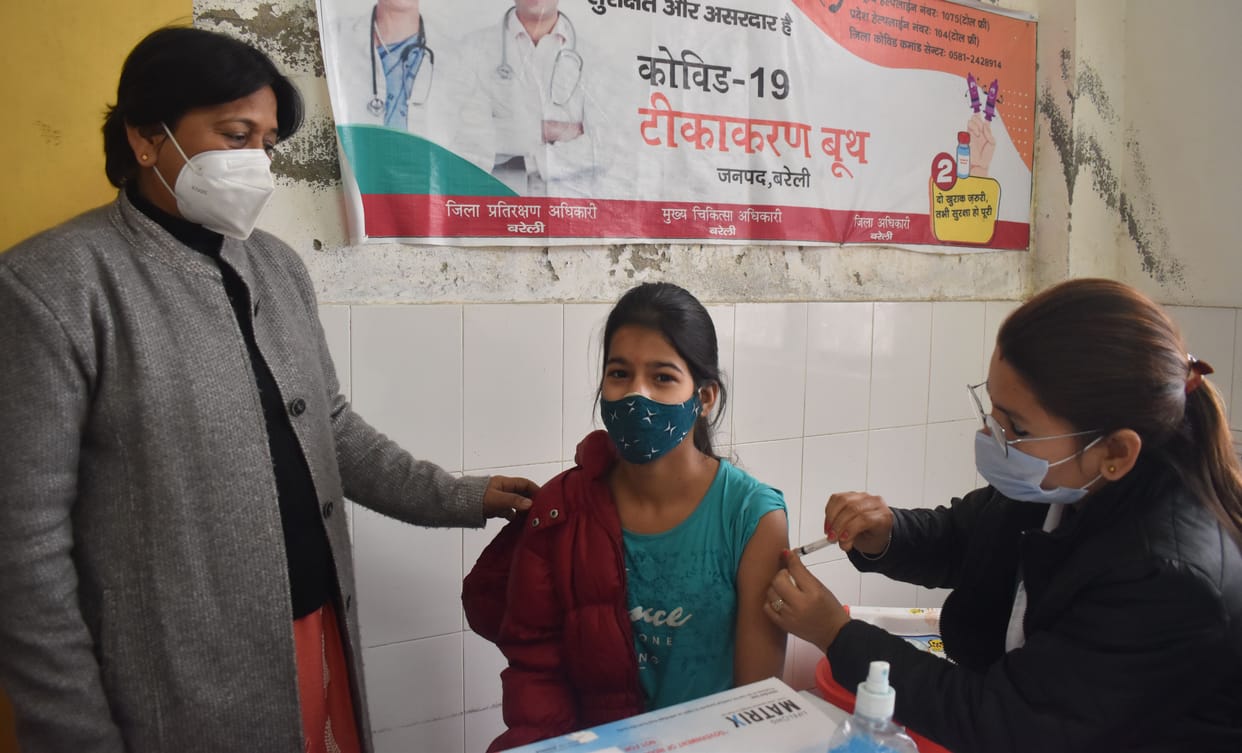 Children came out wiser than elders... 80 percent got the vaccine in 28 days