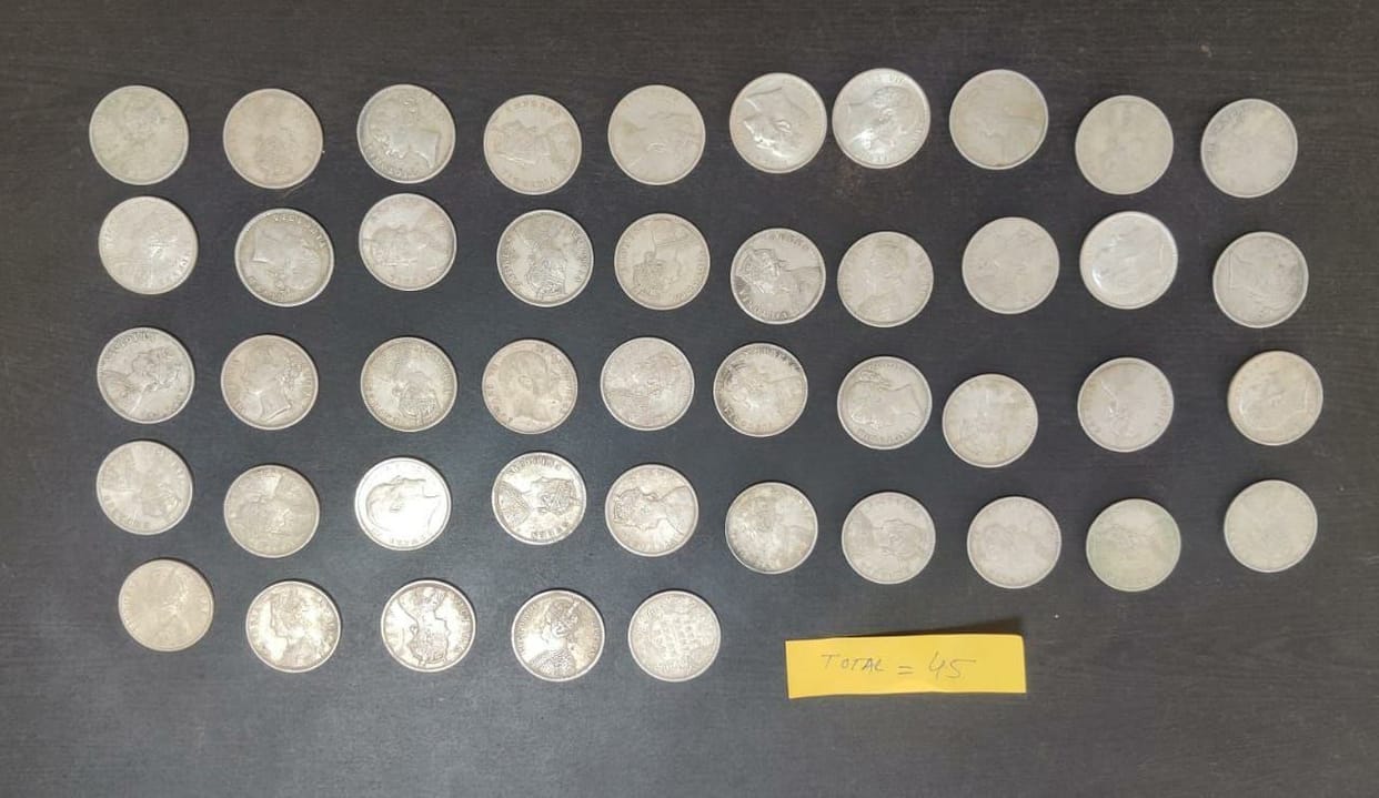 142 silver coins found again in temple excavation