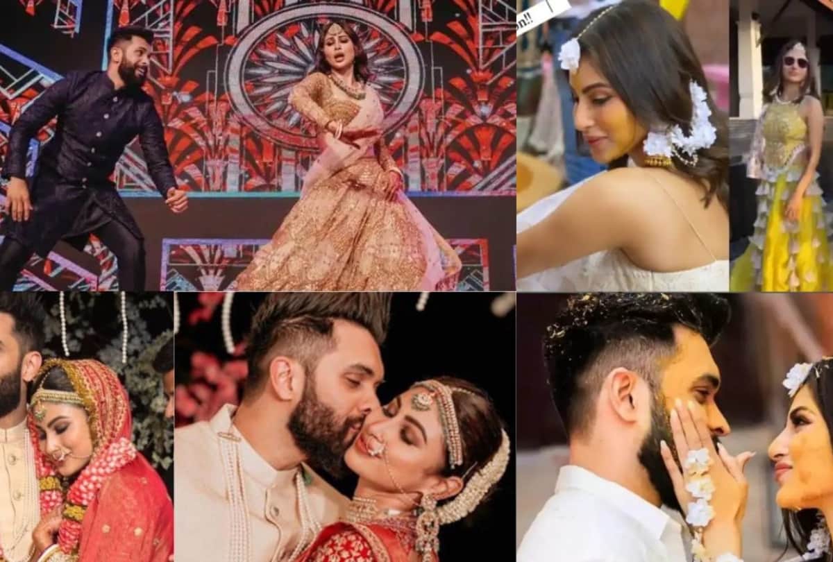 Mouni Roy and Suraj Nambiyar danced in their sangeet ceremony