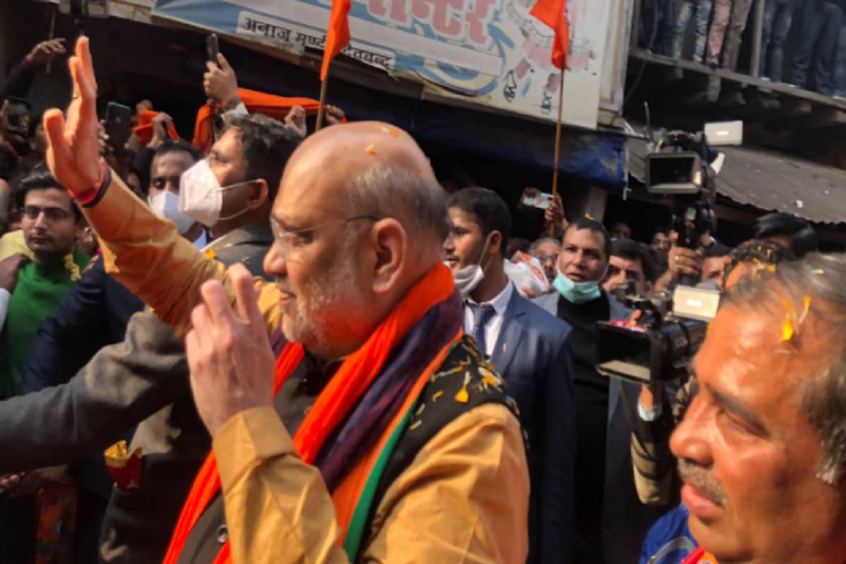 UP Election 2022: Minister Amit Shah has targeted Akhilesh Yadav and left the program in Saharanpur