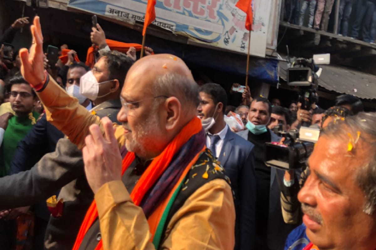UP Election 2022: Minister Amit Shah has targeted Akhilesh Yadav and left the program in Saharanpur