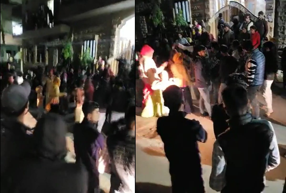Dance outside Ravi Bishnoi House after he picked in Indian Team