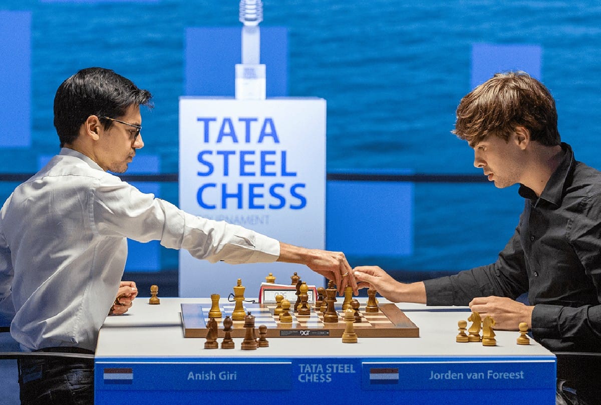 Vidit Gujrathi holds Carlsen to draw, Praggnanandhaa loses to Caruana in Tata Steel Masters chess tournament