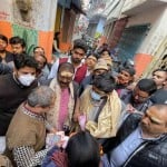 हार्दिक पटेल ने घर-घर जाकर किया कैंपेन।