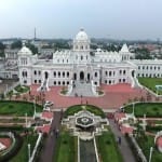 त्रिपुरा स्थित उज्ज्यंता पैलेस।