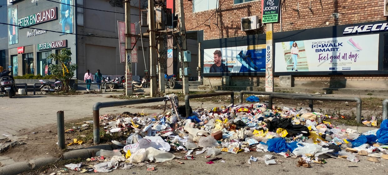Cleanliness collapsed, sad for shopkeepers, Kurukshetra
