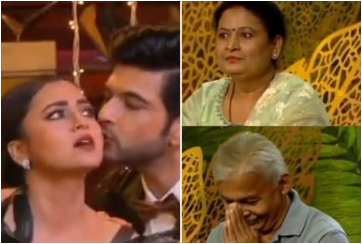 Karan kisses Tejasswi in front of her parents, fans crack up at their reaction