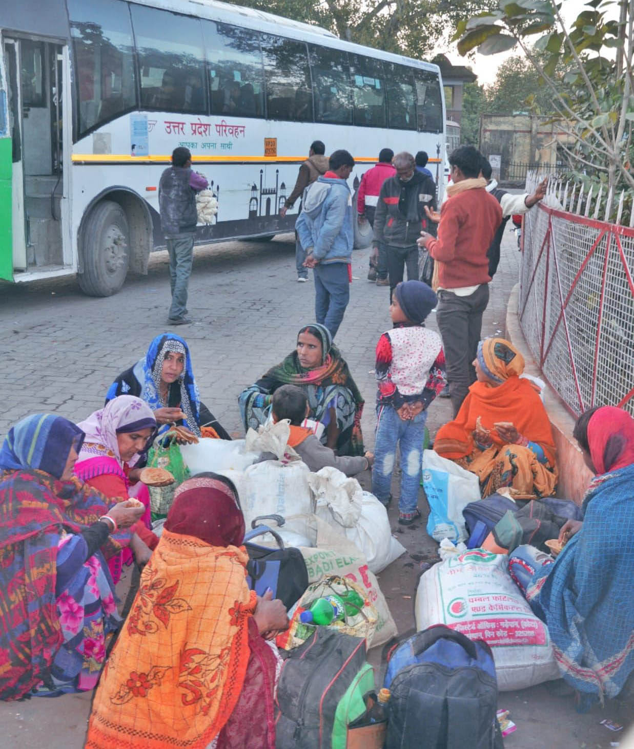 Buses cut on many routes, passengers waited for hours