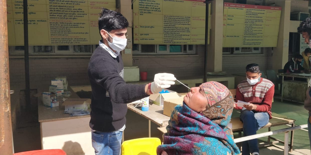 Corona raised concern by giving relief one day, 117 new infected patients were found