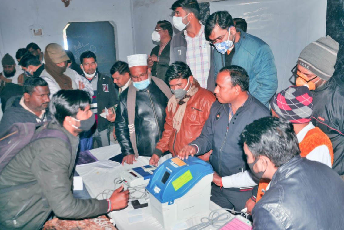 62 polling personnel did not reach training on the second day