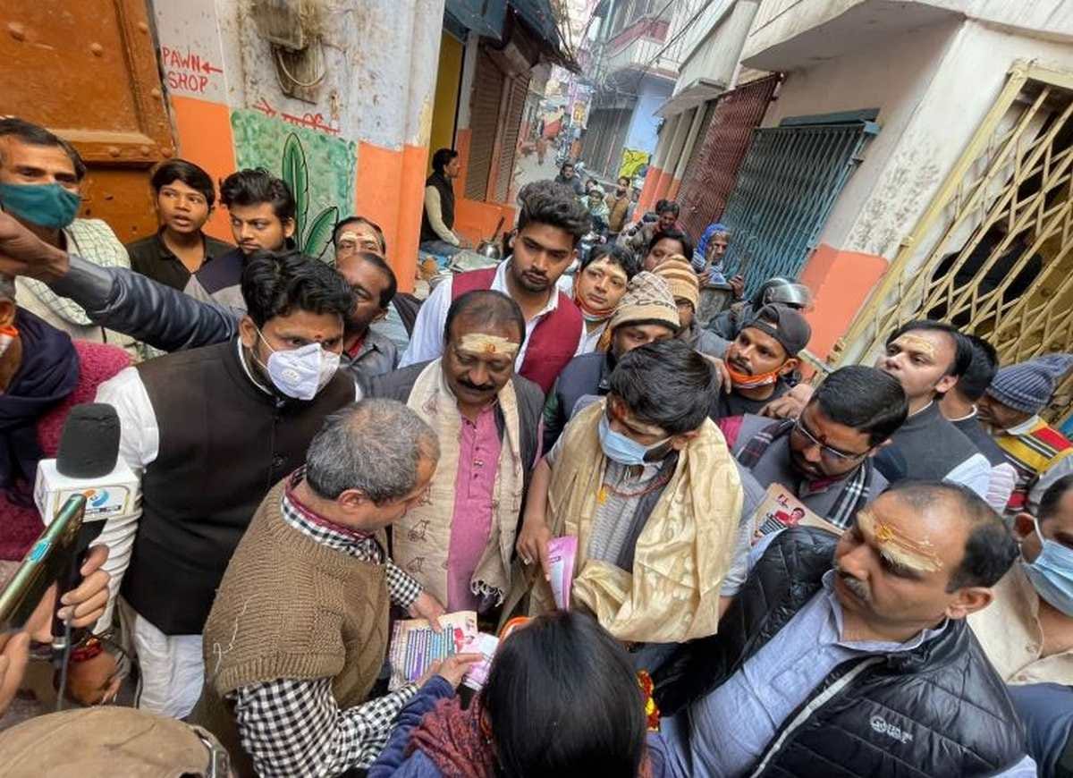 UP Assembly election 2022: Hardik Patel reached Varanasi campaign from door to door for congress BJP does politics of religion and caste