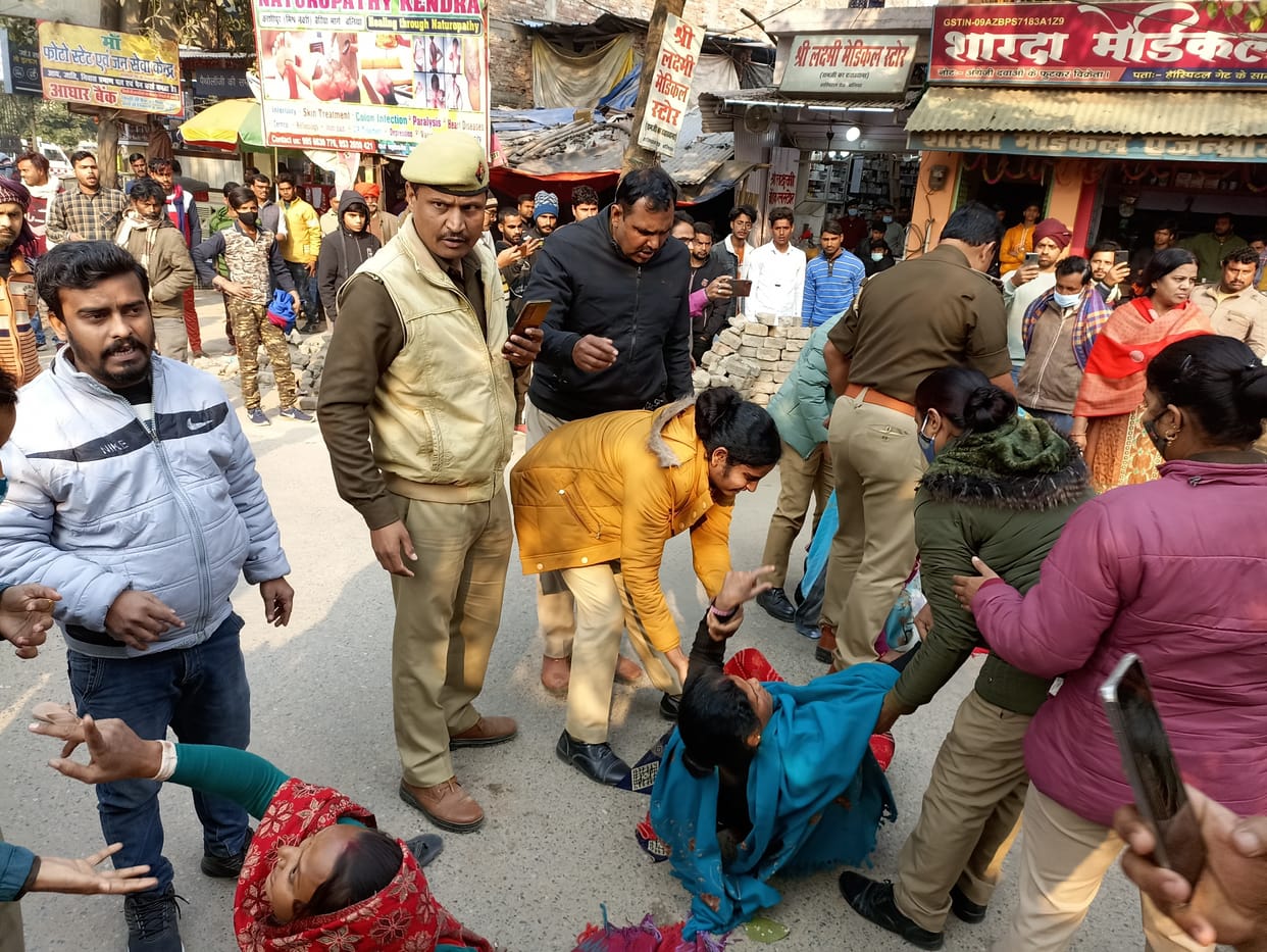 Uproar over possession of house, police also beaten up