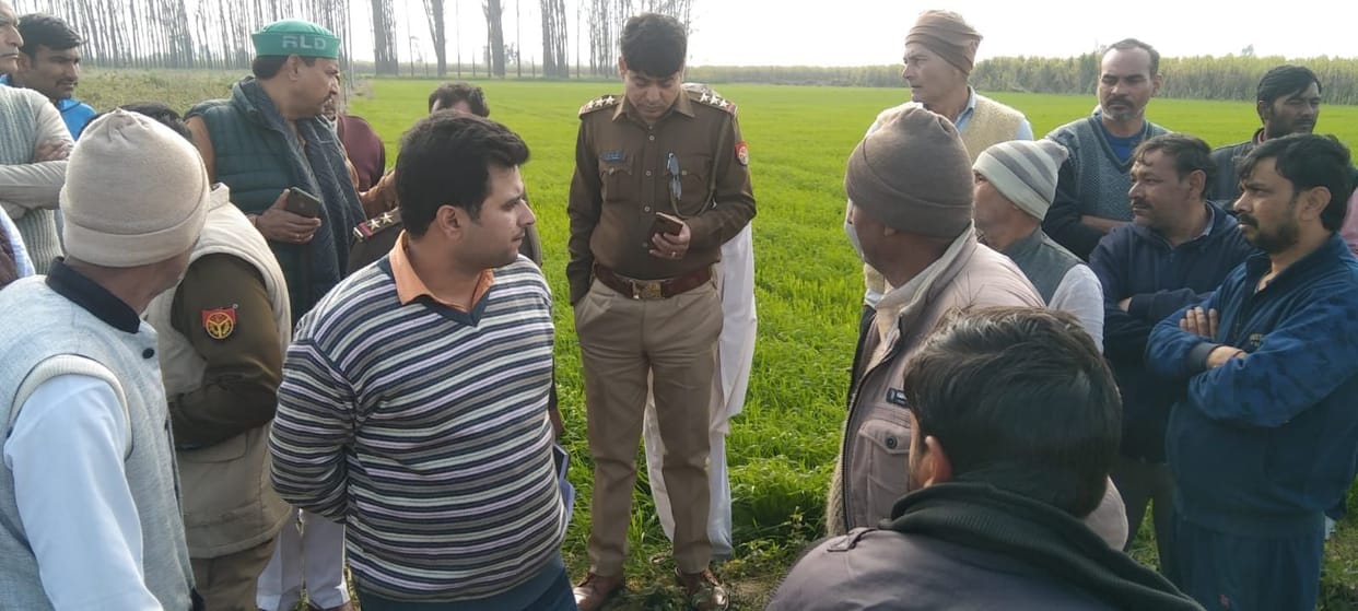 Farmer burnt alive after catching fire in the field