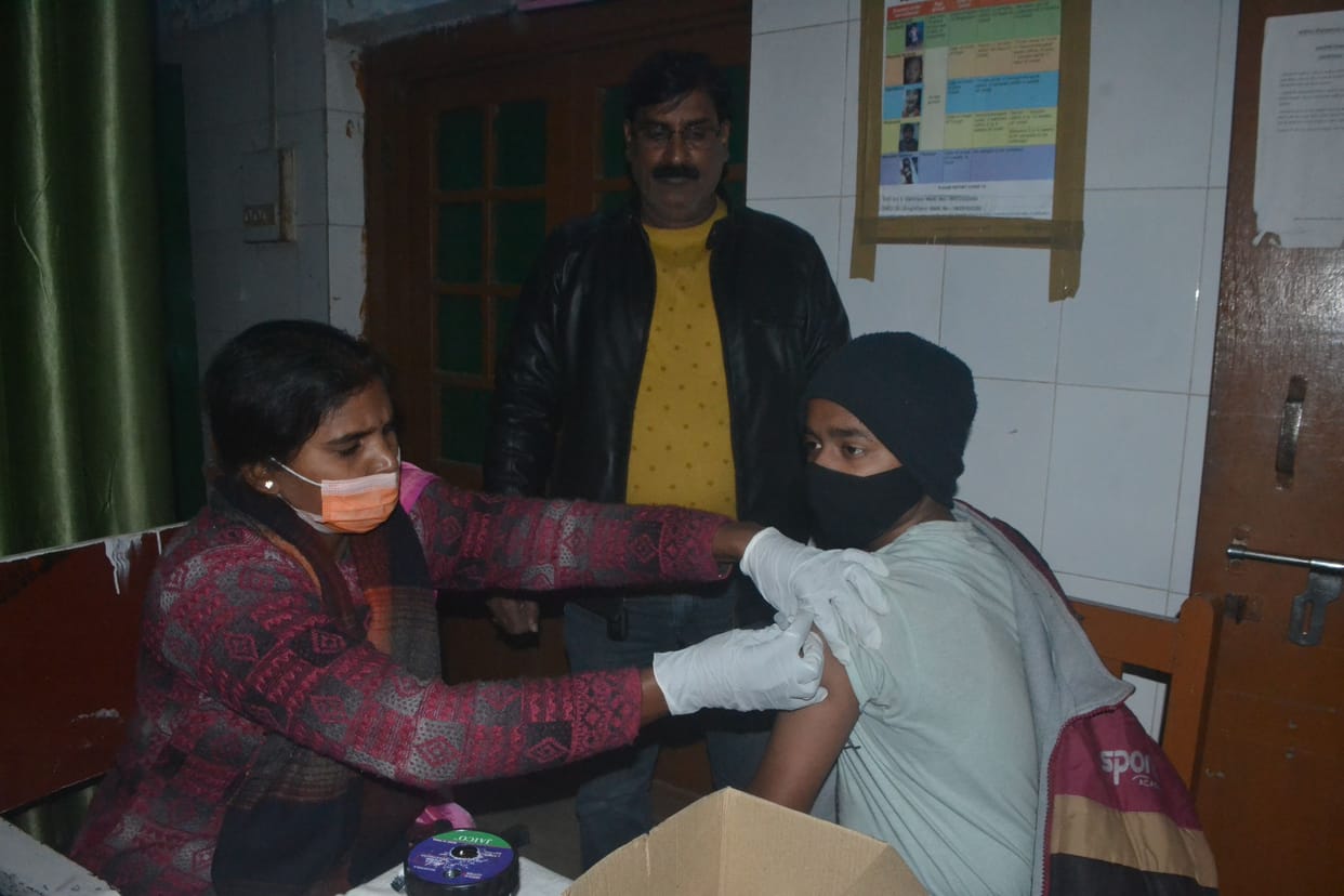 vaccination of 15,889 people