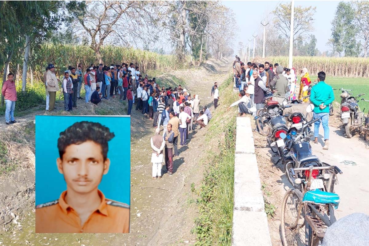 Meerut: The body of Deepak, who was missing for two months, was found in Rajbhe, police and villagers face to face