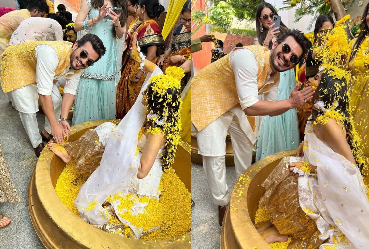 Actor Arjun Bijlani shares a heartwarming post for newlyweds Mouni Roy and Sooraj Nambiar