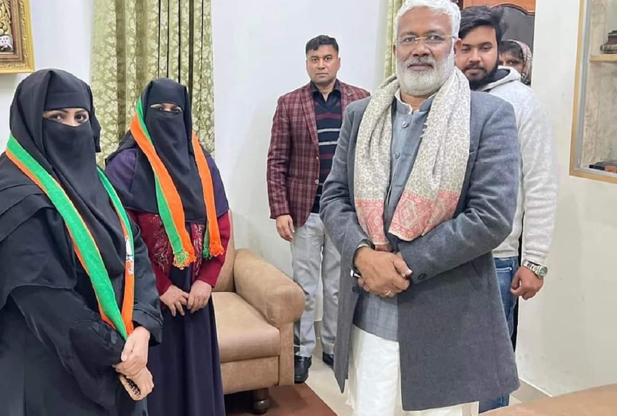 uttar pradesh election 2022 Ala Hazrat family daughter-in-law Nida Khan joined BJP