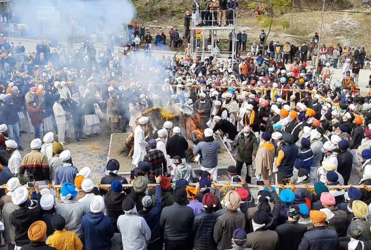 baba iqbal singh cremation at Baru Sahib sirmour himachal pradesh