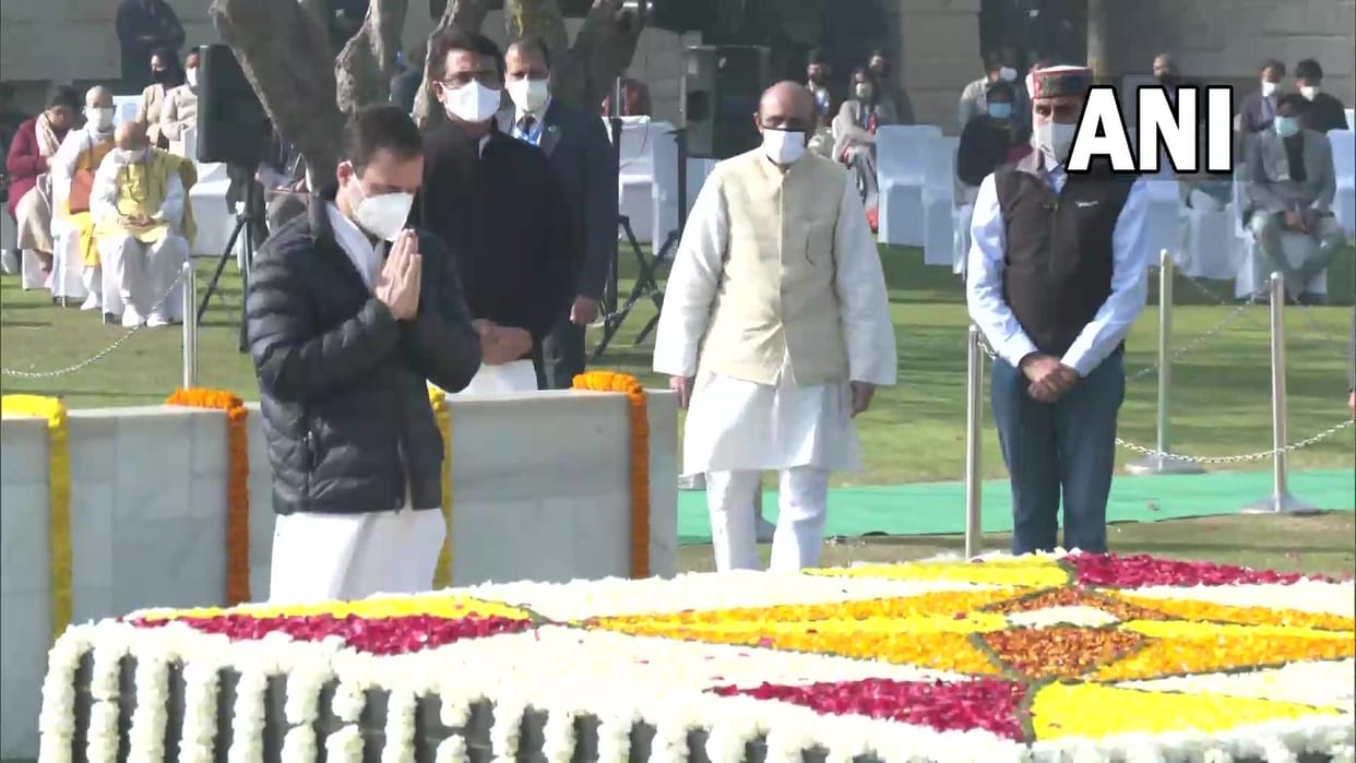 Shaheed Diwas 2022: Rahul Gandhi Tweet Mahatma Gandhi Was Shot By A Hindutvawadi, All Hindutva wadi Think Gandhiji is No More