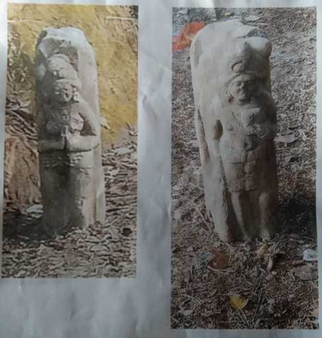uttarakhand news: Two stone idols found near aidi Byandhura temple